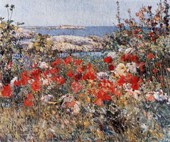 Celia Thaxter Garden, 1890